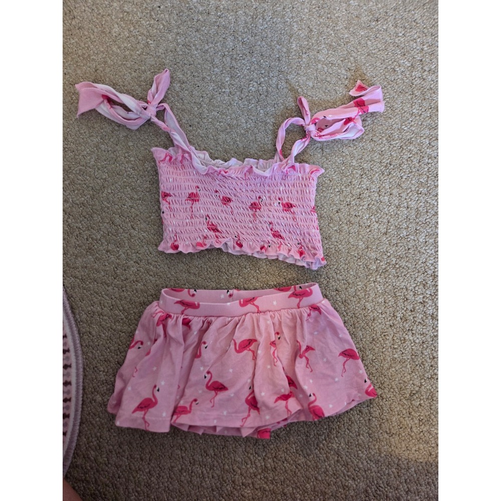 Dream big little co baby girl bamboo outfit 12-18 mos